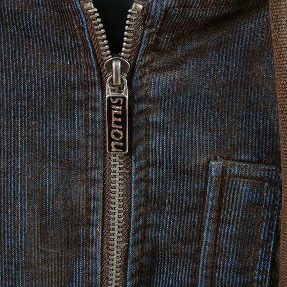 Nomis Shimmer Hoodie Sweatshirt Full Zip Jacket Size Large - Picture 3 of 7